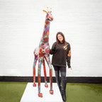 Twiga - Original Sculpture by artist Rozanne Bell - Wyecliffe Galleries