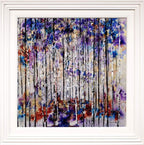 Twilight Forest - Original - SOLD by artist Rozanne Bell - Wyecliffe Galleries