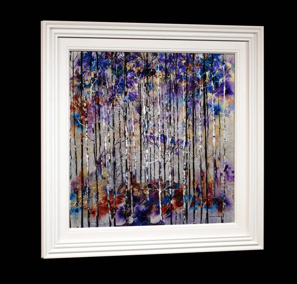 Twilight Forest - Original - SOLD by artist Rozanne Bell - Wyecliffe Galleries