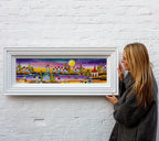 Twilight Harbour - Original - SOLD by artist Rozanne Bell - Wyecliffe Galleries