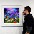 Twilight Meadow - Original - SOLD by artist Rozanne Bell - Wyecliffe Galleries