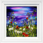Twilight Meadow - Original - SOLD by artist Rozanne Bell - Wyecliffe Galleries