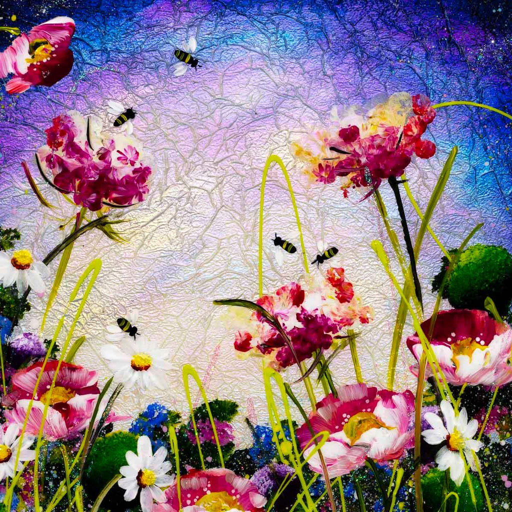 Twilight Sky - Original - SOLD by artist Rozanne Bell - Wyecliffe Galleries