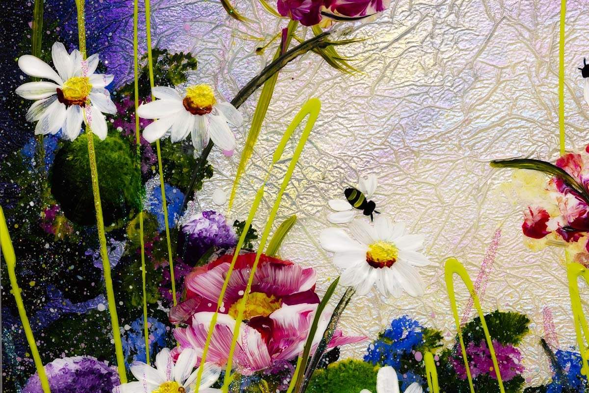 Twilight Sky - Original - SOLD by artist Rozanne Bell - Wyecliffe Galleries