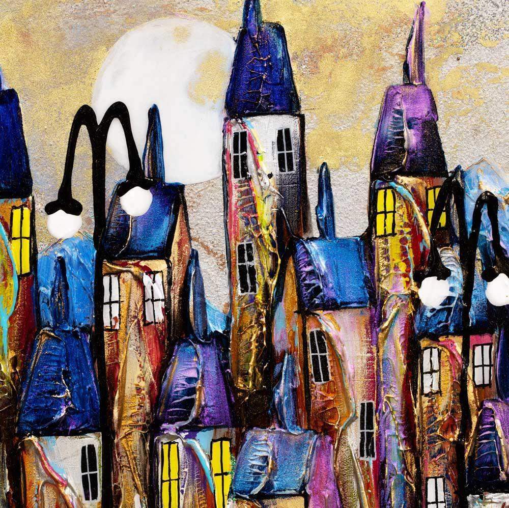 Twilight Tide - Original - SOLD by artist Rozanne Bell - Wyecliffe Galleries