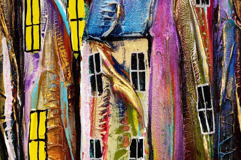 Twilight Tide - Original - SOLD by artist Rozanne Bell - Wyecliffe Galleries