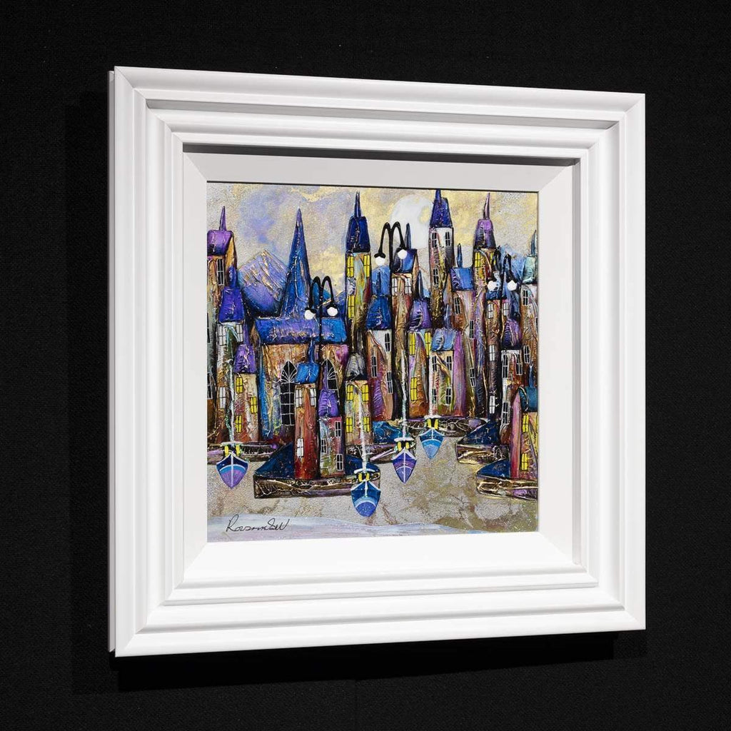 Twilight Tide - Original - SOLD by artist Rozanne Bell - Wyecliffe Galleries