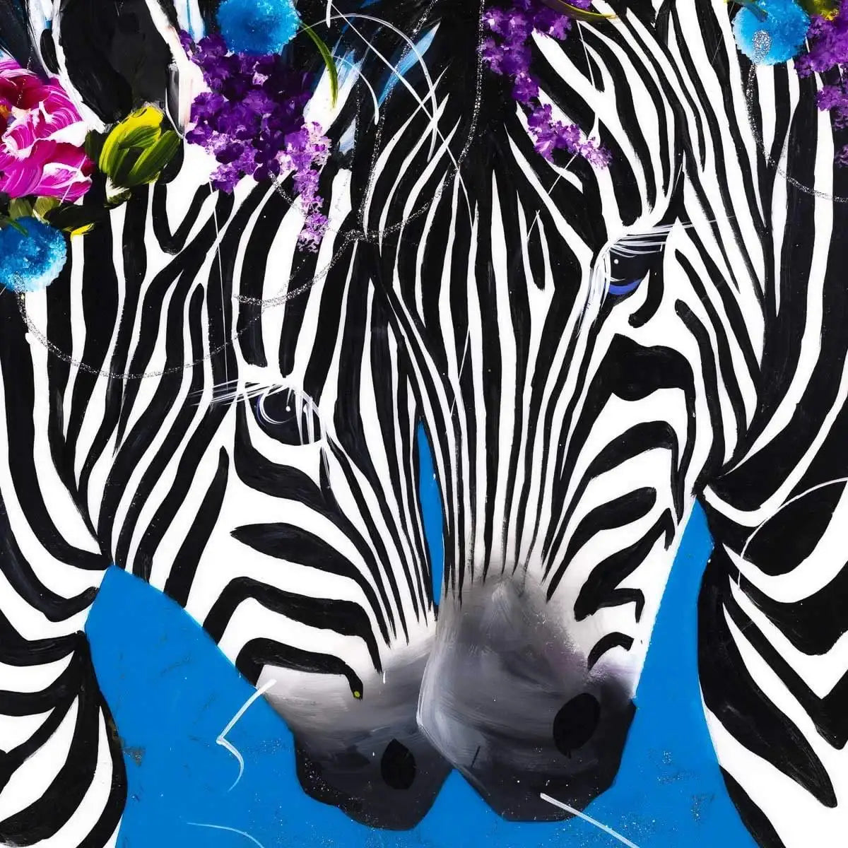 Two Becomes One - Original - SOLD by artist Rozanne Bell - Wyecliffe Galleries