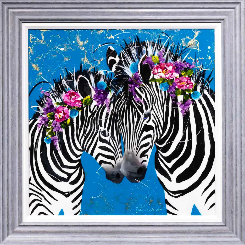 Two Becomes One - Original - SOLD by artist Rozanne Bell - Wyecliffe Galleries