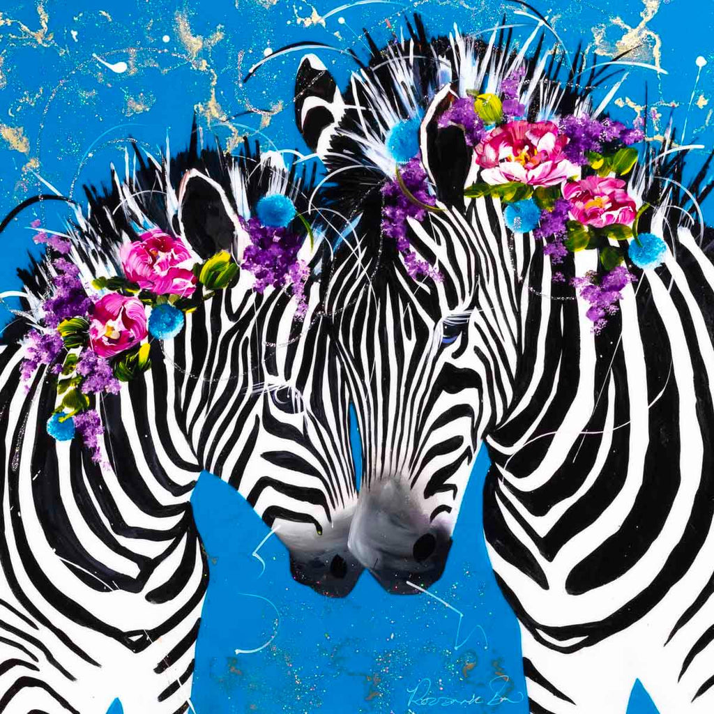 Two Becomes One - Original - SOLD by artist Rozanne Bell - Wyecliffe Galleries