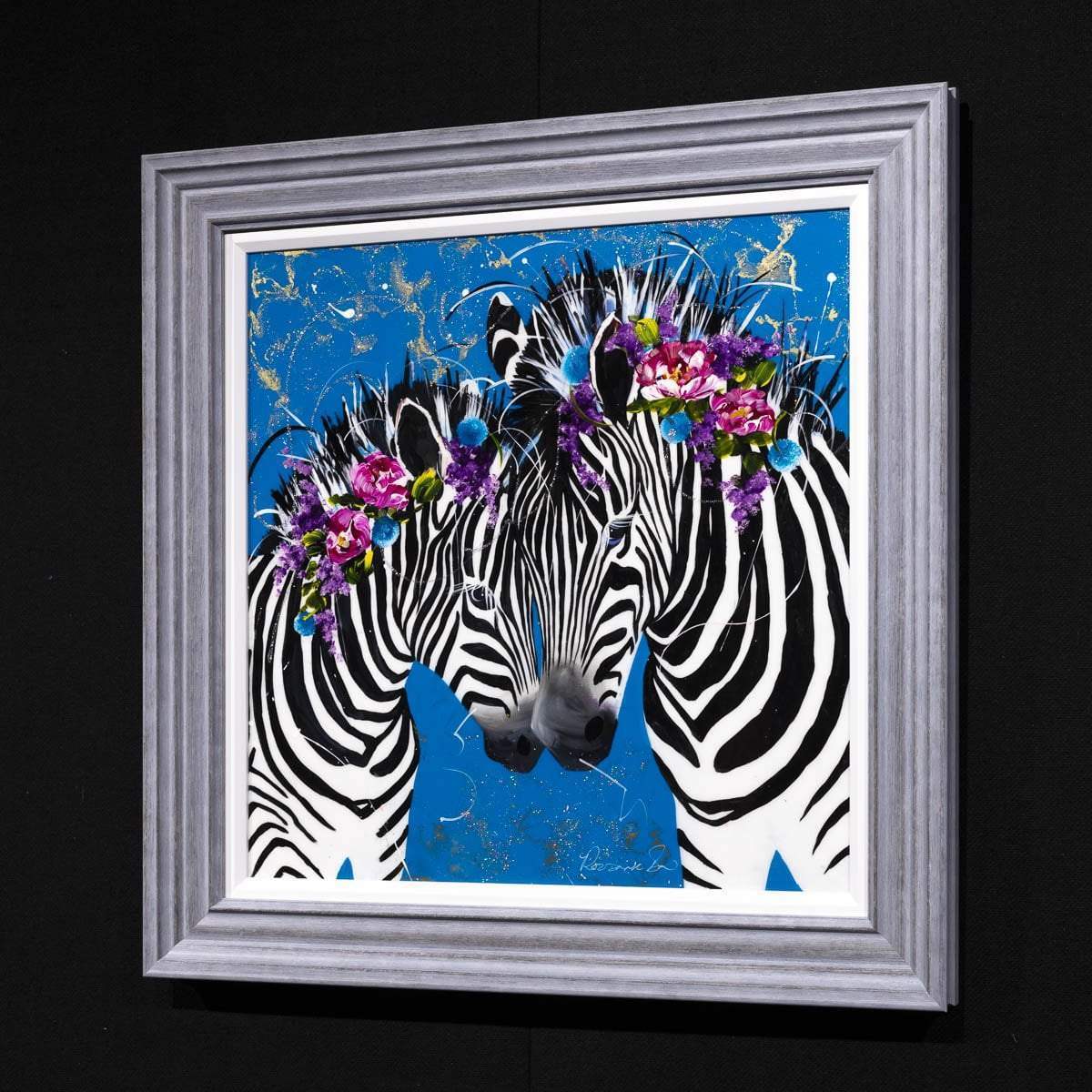 Two Becomes One - Original - SOLD by artist Rozanne Bell - Wyecliffe Galleries