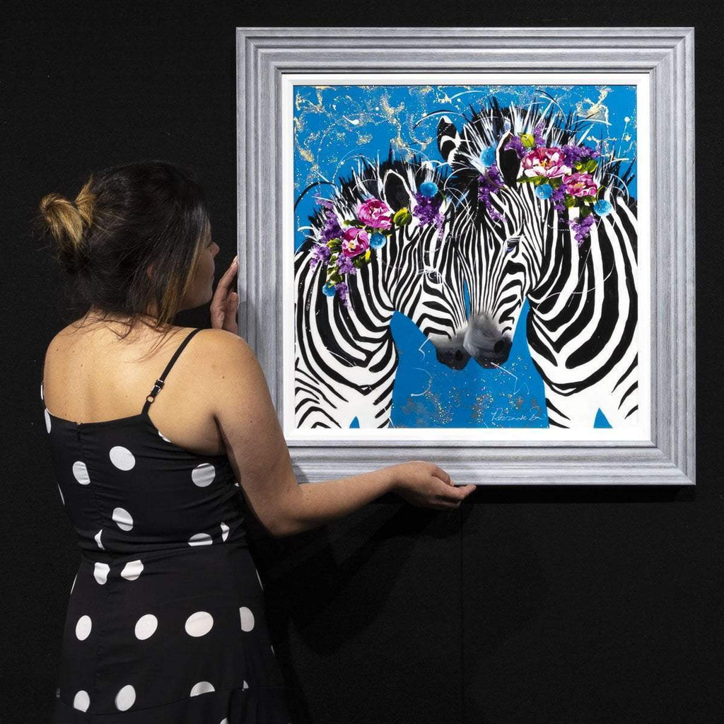 Two Becomes One - Original - SOLD by artist Rozanne Bell - Wyecliffe Galleries