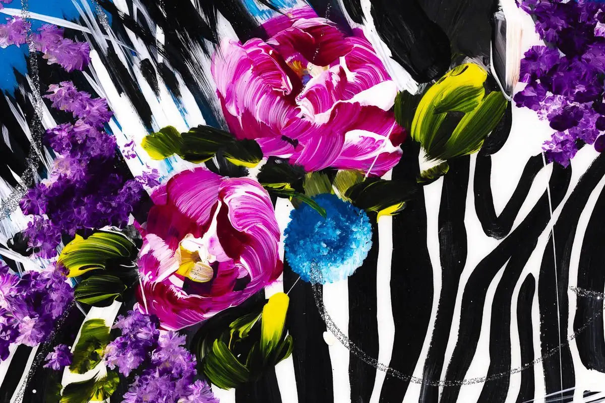 Two Becomes One - Original - SOLD by artist Rozanne Bell - Wyecliffe Galleries