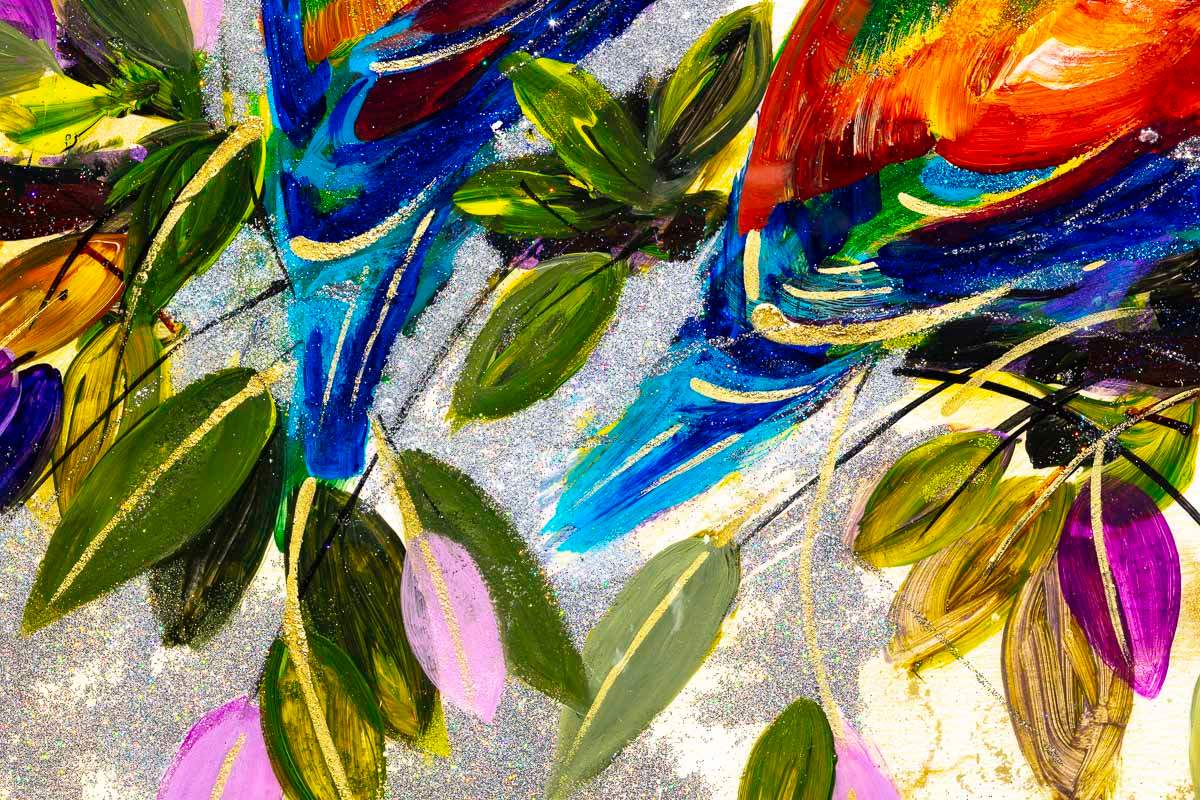 Two of a Kind - Original - SOLD by artist Rozanne Bell - Wyecliffe Galleries