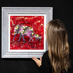 Unconditional Love - Original - SOLD by artist Rozanne Bell - Wyecliffe Galleries