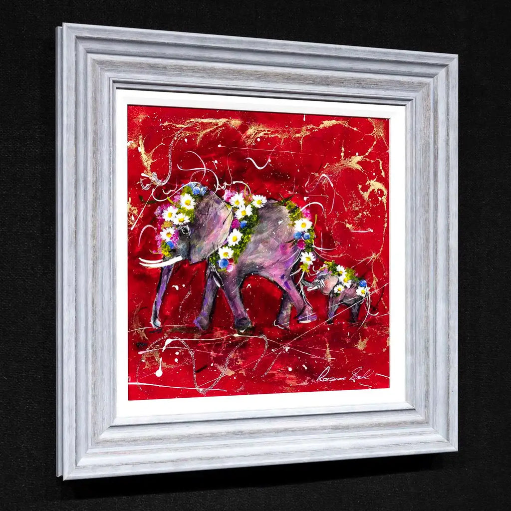 Unconditional Love - Original - SOLD by artist Rozanne Bell - Wyecliffe Galleries