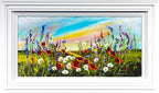 Vibrant Meadow - Original - SOLD by artist Rozanne Bell - Wyecliffe Galleries