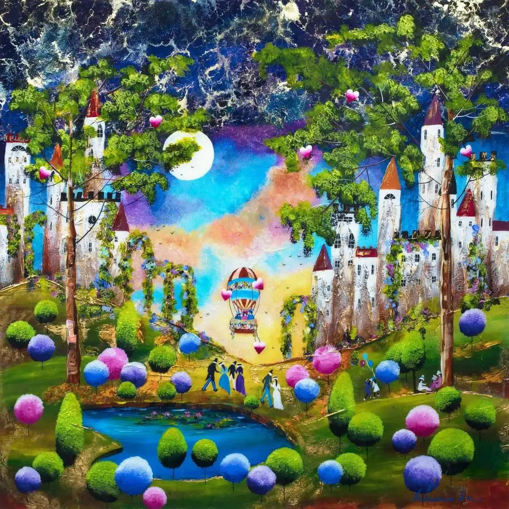 Victorian Adventure - SOLD by artist Rozanne Bell - Wyecliffe Galleries