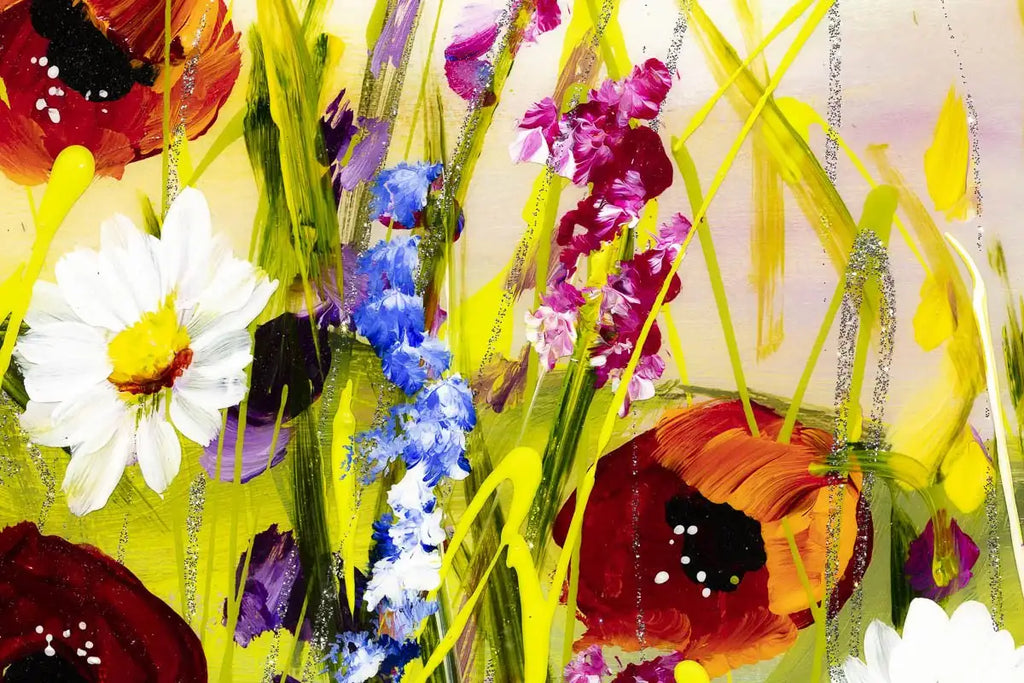 Vista Meadow - Original - SOLD by artist Rozanne Bell - Wyecliffe Galleries