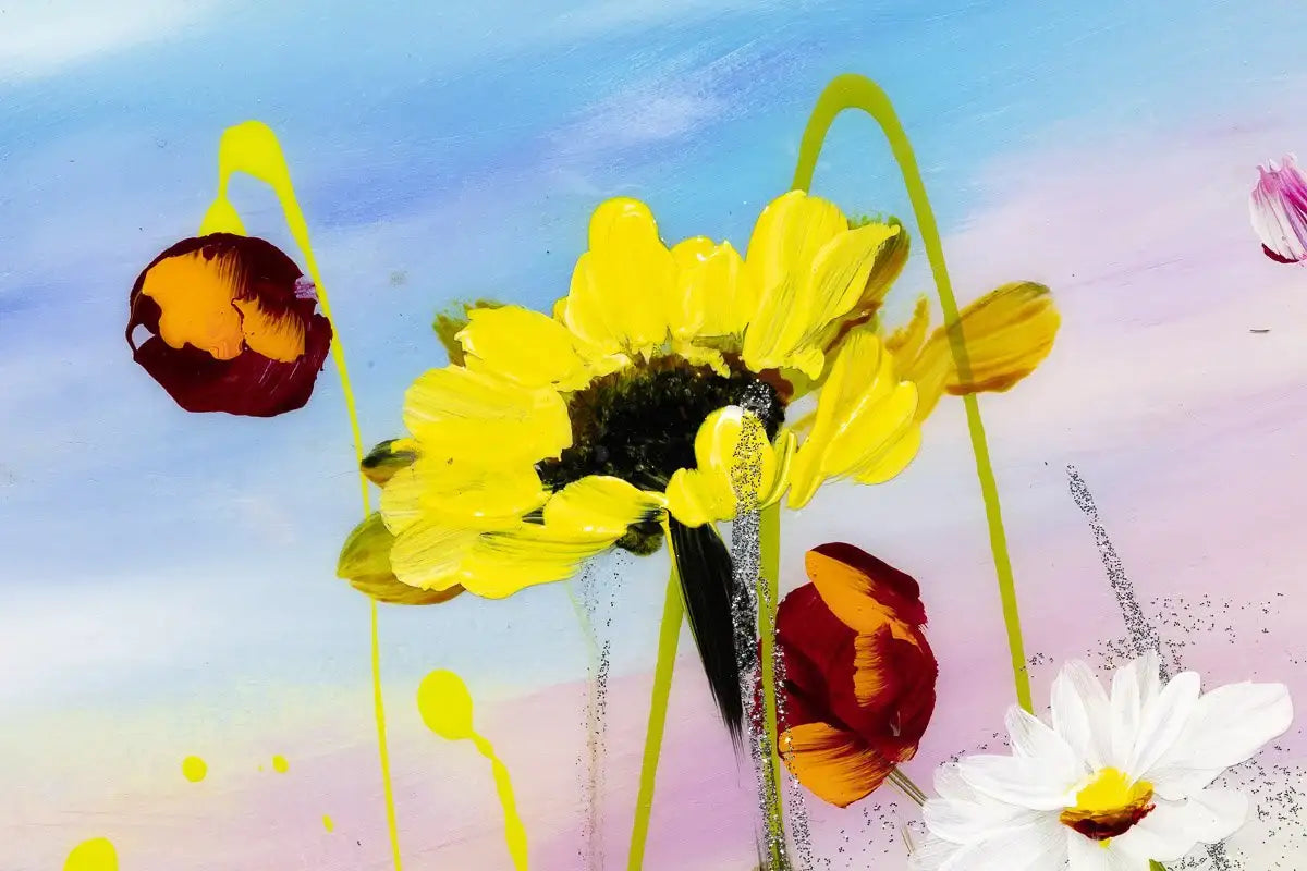 Vista Meadow - Original - SOLD by artist Rozanne Bell - Wyecliffe Galleries