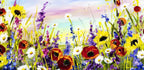 Vista Meadow - Original - SOLD by artist Rozanne Bell - Wyecliffe Galleries