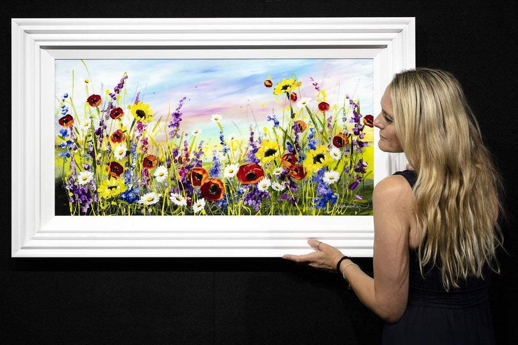 Vista Meadow - Original - SOLD by artist Rozanne Bell - Wyecliffe Galleries