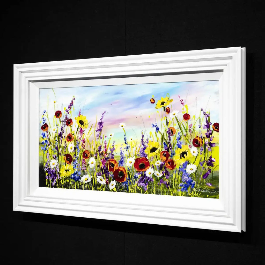 Vista Meadow - Original - SOLD by artist Rozanne Bell - Wyecliffe Galleries