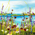 Walk to the Shore - Original - SOLD by artist Rozanne Bell - Wyecliffe Galleries