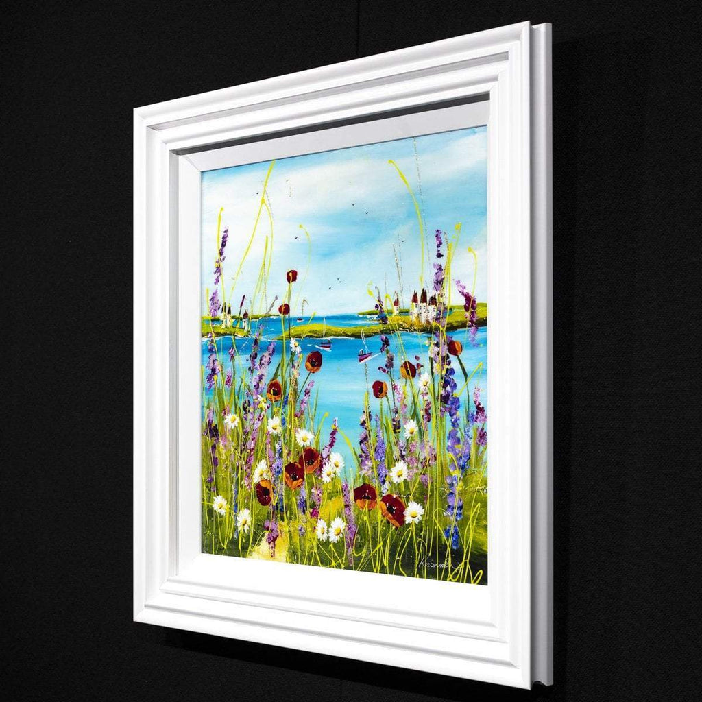 Walk to the Shore - Original - SOLD by artist Rozanne Bell - Wyecliffe Galleries