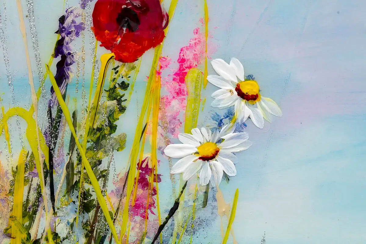 Walkway To Paradise - Original - SOLD by artist Rozanne Bell - Wyecliffe Galleries