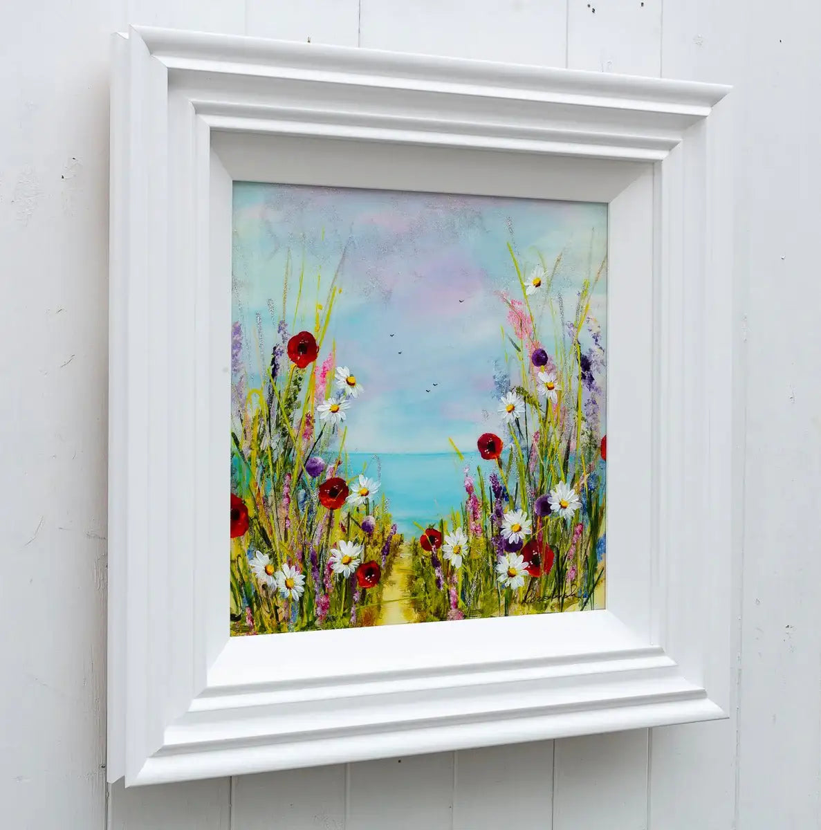 Walkway To Paradise - Original - SOLD by artist Rozanne Bell - Wyecliffe Galleries