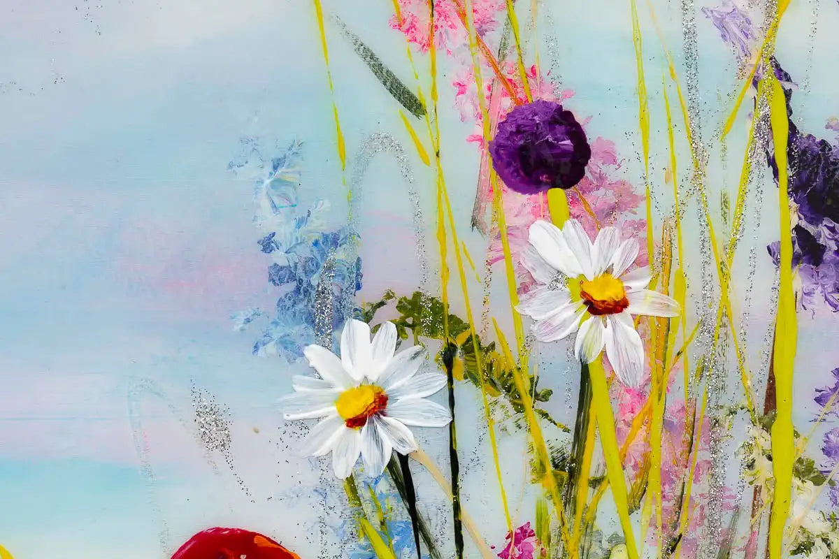 Walkway To Paradise - Original - SOLD by artist Rozanne Bell - Wyecliffe Galleries