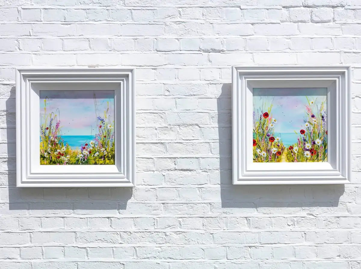 Walkway To Paradise - Original - SOLD by artist Rozanne Bell - Wyecliffe Galleries
