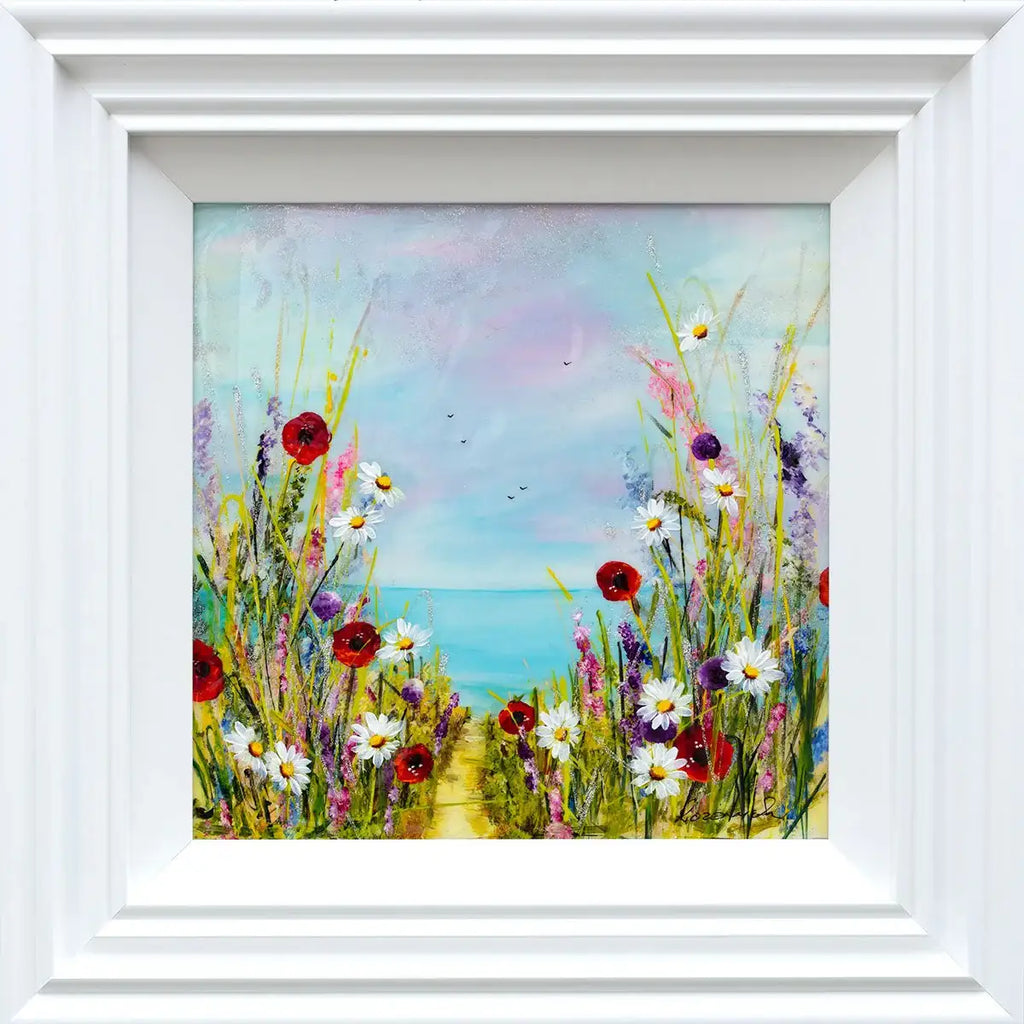 Walkway To Paradise - Original - SOLD by artist Rozanne Bell - Wyecliffe Galleries