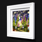 Walkway to the Moon - Original - SOLD by artist Rozanne Bell - Wyecliffe Galleries