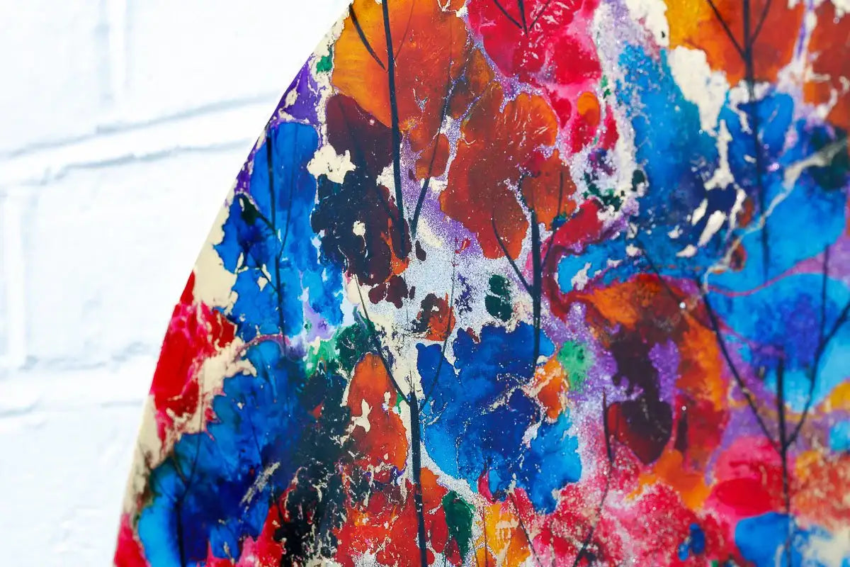 Wandering Sheep - Original - SOLD by artist Rozanne Bell - Wyecliffe Galleries