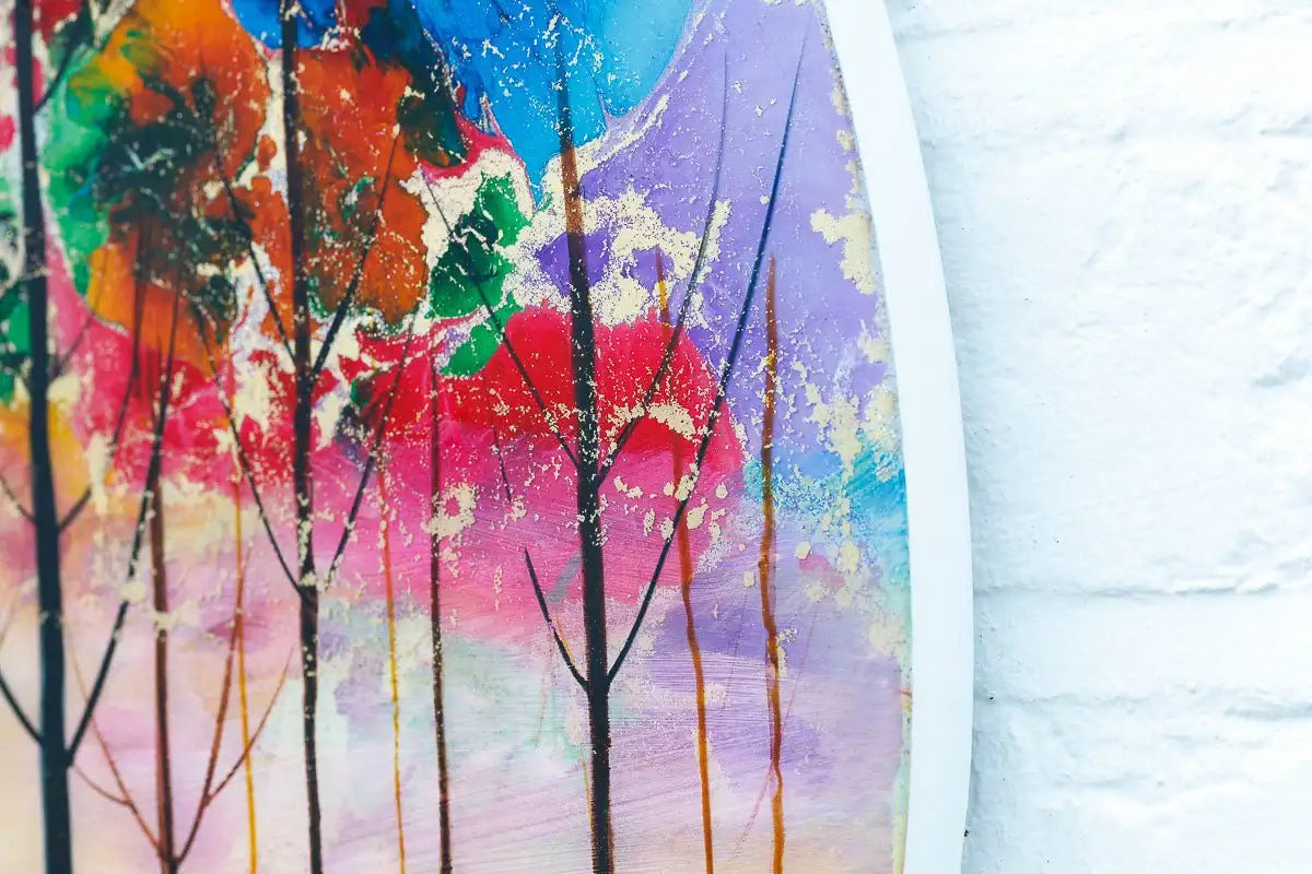 Wandering Sheep - Original - SOLD by artist Rozanne Bell - Wyecliffe Galleries