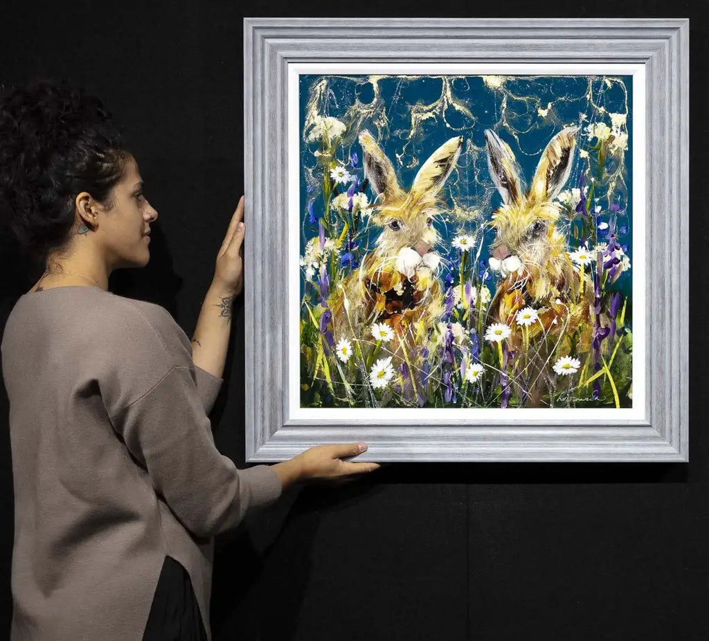 We're In This Together - Original - SOLD by artist Rozanne Bell - Wyecliffe Galleries