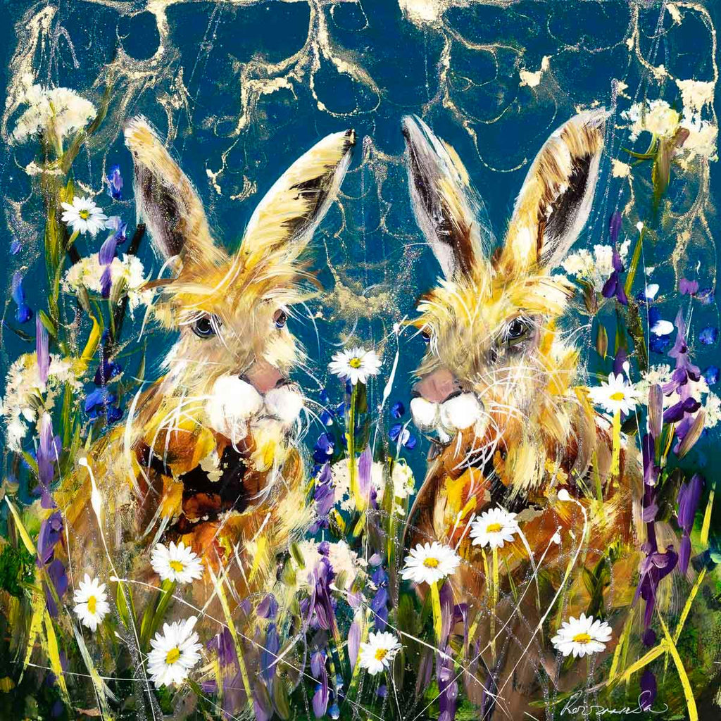 We're In This Together - Original - SOLD by artist Rozanne Bell - Wyecliffe Galleries