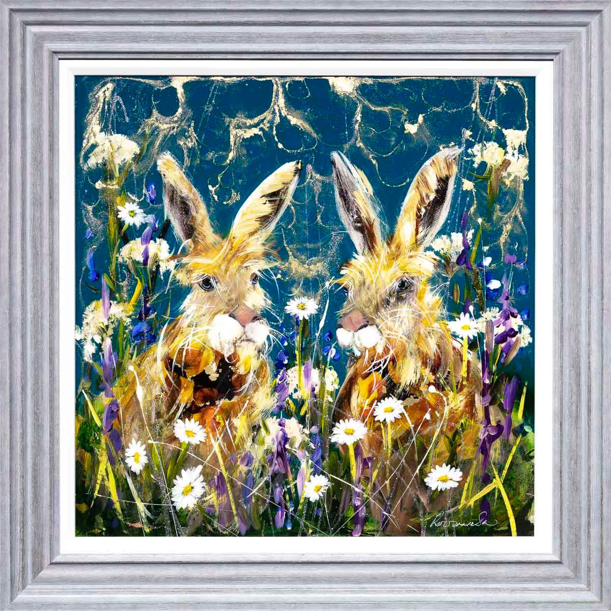 We're In This Together - Original - SOLD by artist Rozanne Bell - Wyecliffe Galleries