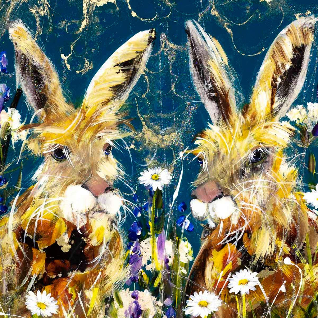 We're In This Together - Original - SOLD by artist Rozanne Bell - Wyecliffe Galleries