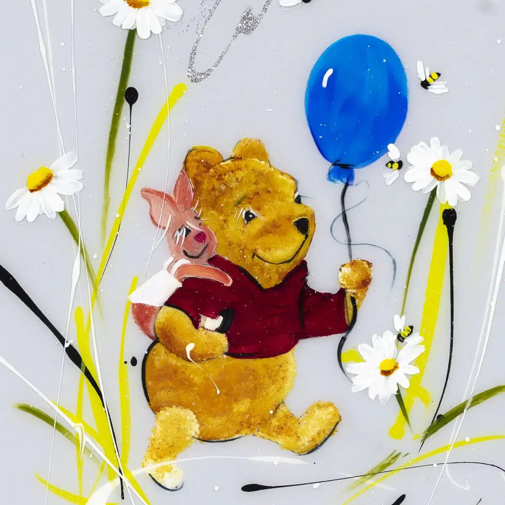 We Will Be Friends Until Forever - Original Set of 4 - SOLD by artist Rozanne Bell - Wyecliffe Galleries