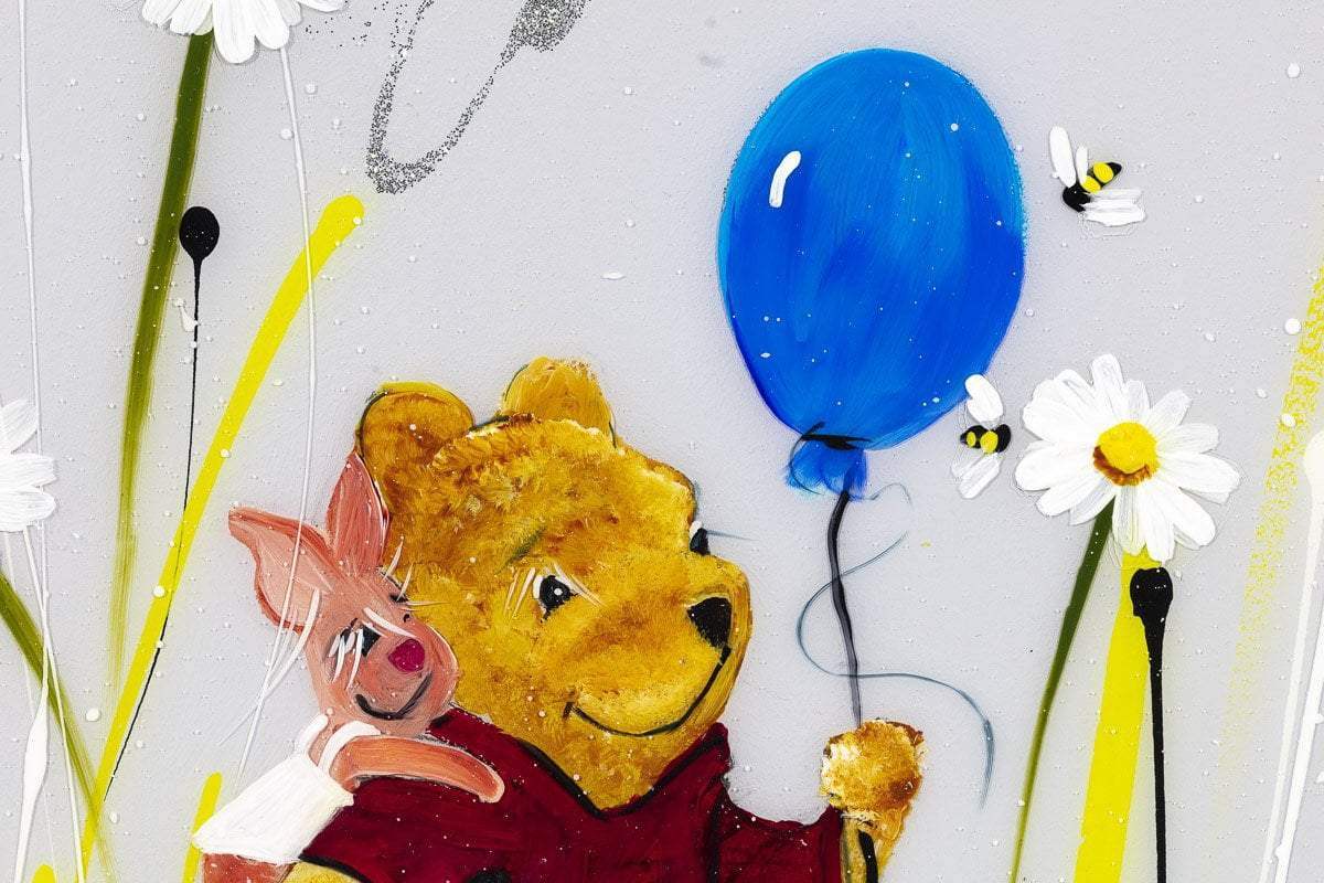 We Will Be Friends Until Forever - Original Set of 4 - SOLD by artist Rozanne Bell - Wyecliffe Galleries