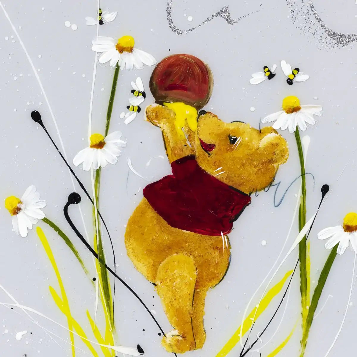 We Will Be Friends Until Forever - Original Set of 4 - SOLD by artist Rozanne Bell - Wyecliffe Galleries