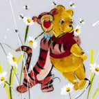 We Will Be Friends Until Forever - Original Set of 4 - SOLD by artist Rozanne Bell - Wyecliffe Galleries