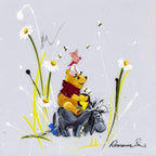 We Will Be Friends Until Forever - Original Set of 4 - SOLD by artist Rozanne Bell - Wyecliffe Galleries