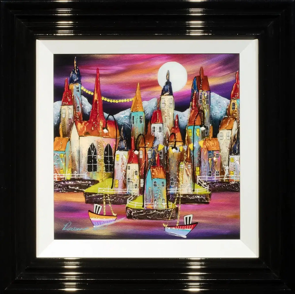 Weigh Anchor - Original -SOLD by artist Rozanne Bell - Wyecliffe Galleries