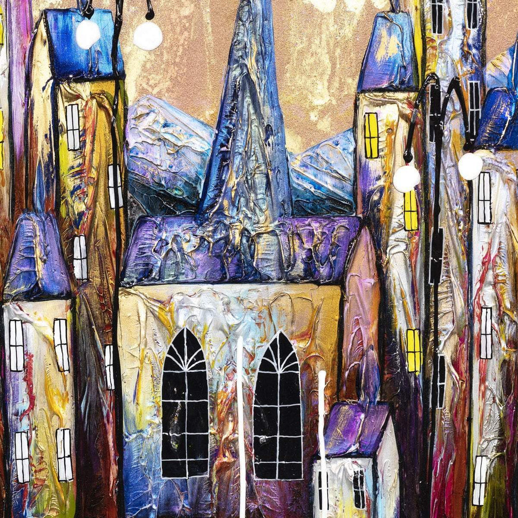 When All Is Calm - Original - SOLD by artist Rozanne Bell - Wyecliffe Galleries