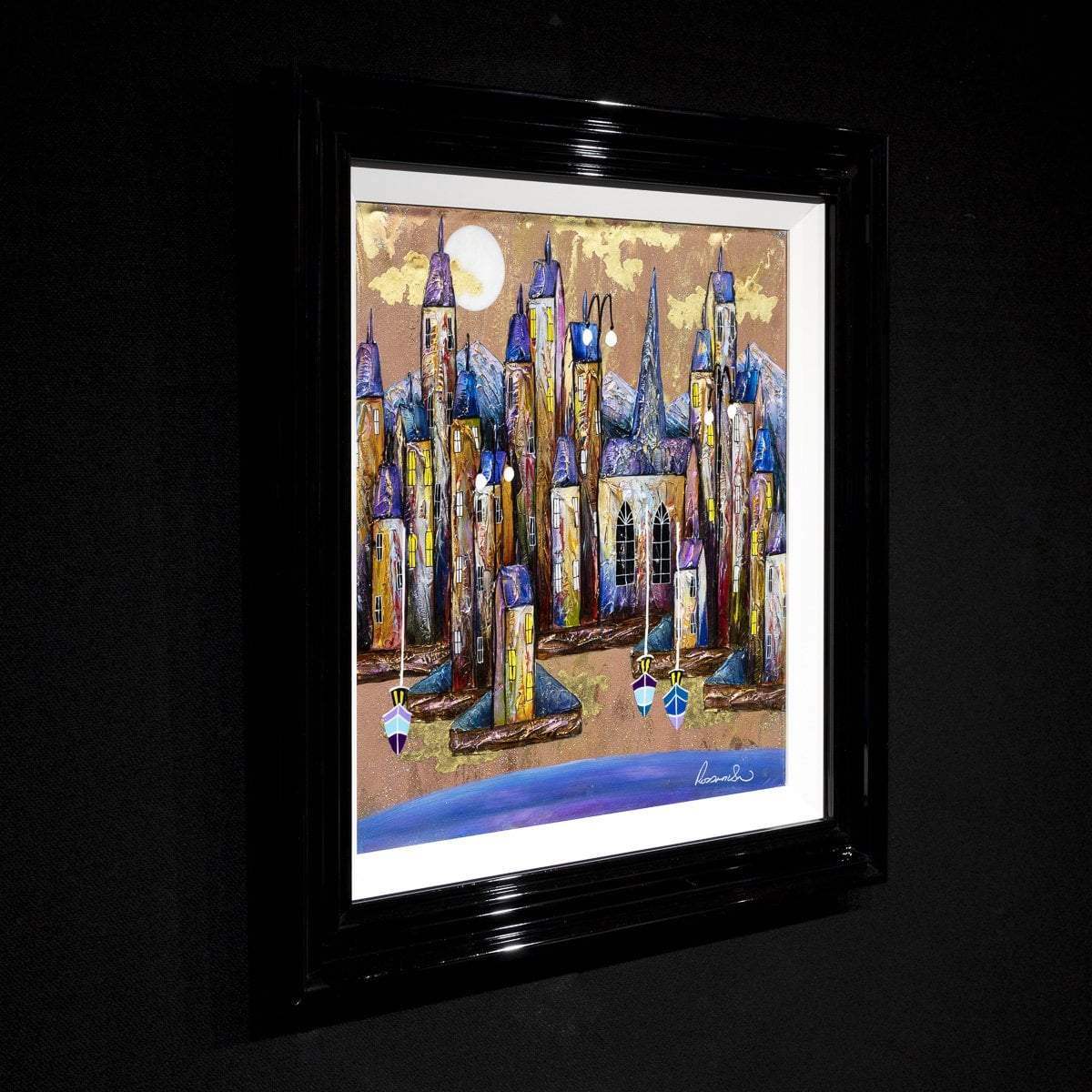 When All Is Calm - Original - SOLD by artist Rozanne Bell - Wyecliffe Galleries