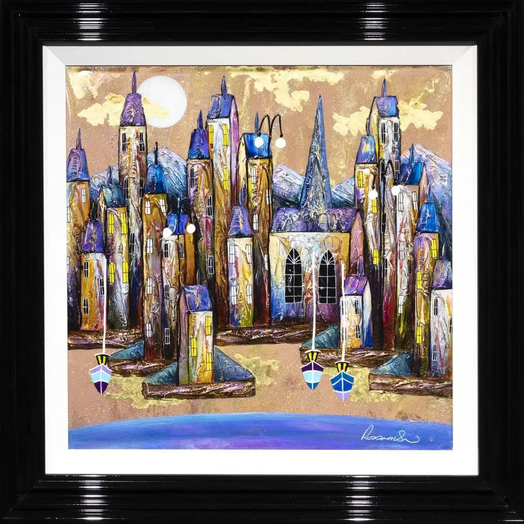 When All Is Calm - Original - SOLD by artist Rozanne Bell - Wyecliffe Galleries